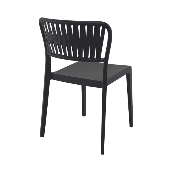 Portofino Side Chair - Black - Image 3
