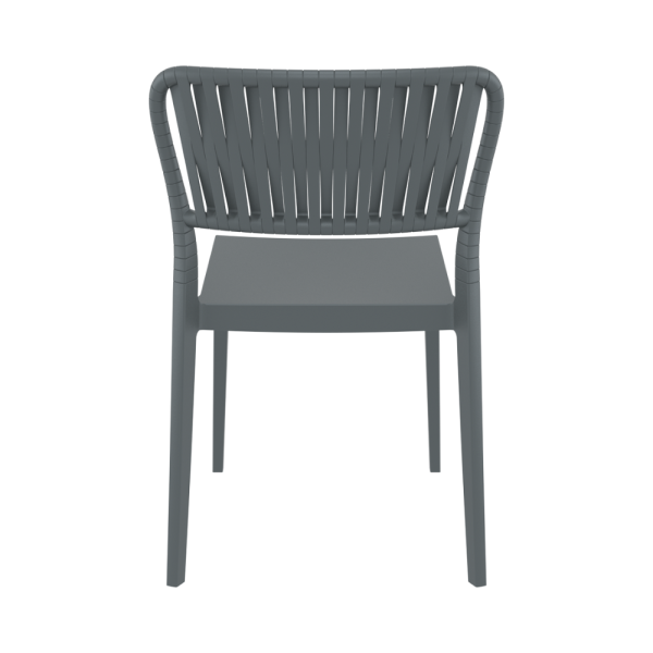 Portofino Side Chair - Dark Grey - Image 5