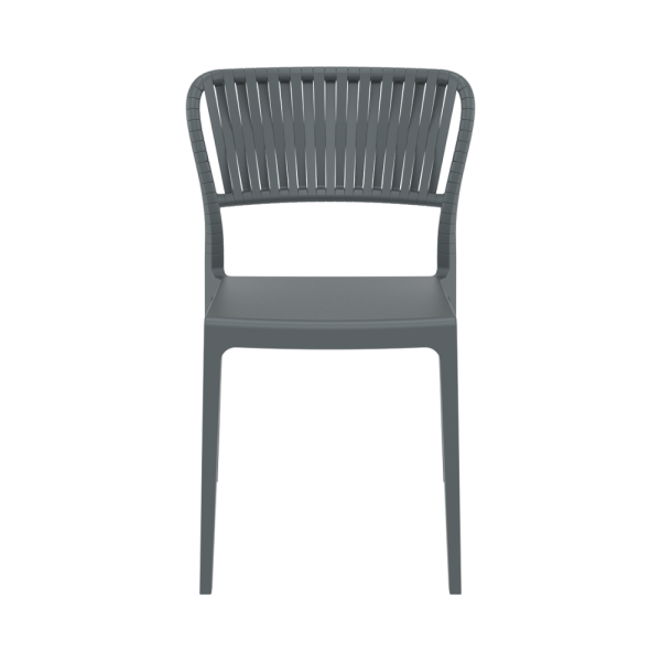 Portofino Side Chair - Dark Grey - Image 3
