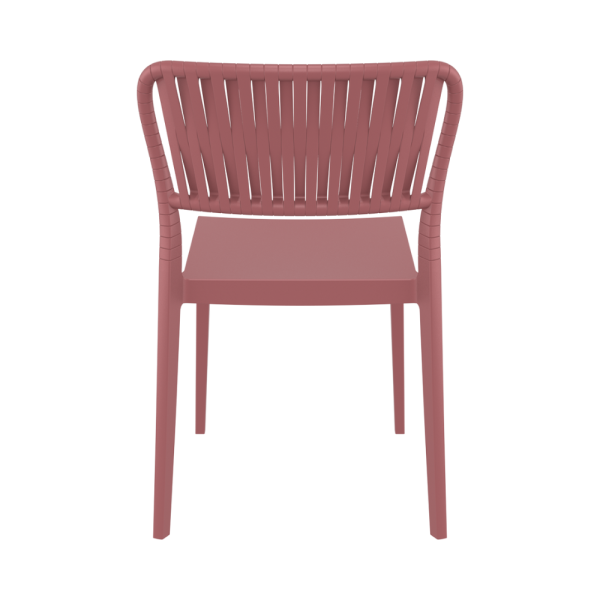 Portofino Side Chair - Marsala - Image 3