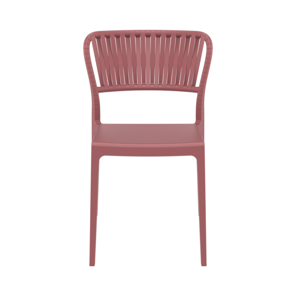 Portofino Side Chair - Marsala - Image 5