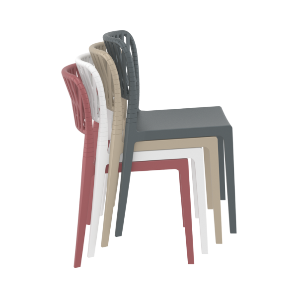 Portofino Side Chair - White - Image 6