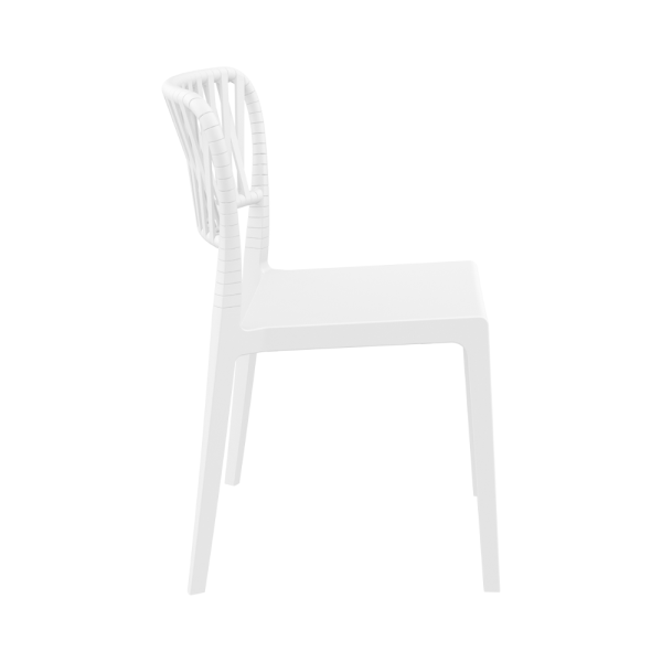 Portofino Side Chair - White - Image 2