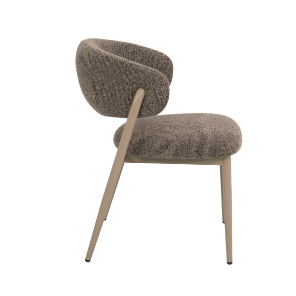 Lyon Dining Chair - Brown - Image 3