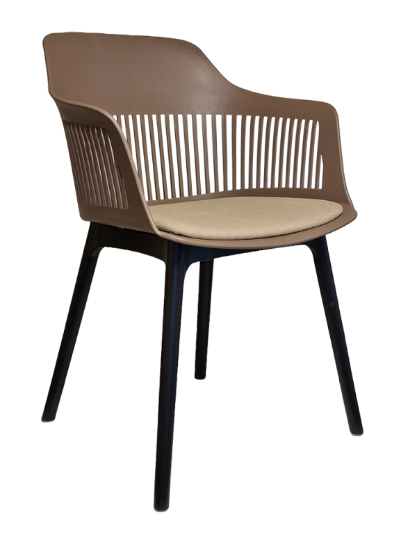 Lyric Coffee Seat Blk PP Frame