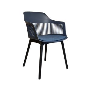 Lyric Dining Chair Black Metal Frame