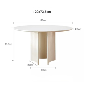 Aston 120 Round Dining Table