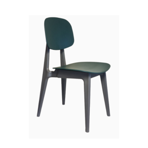 Candy Chair Green Seat Grey Frame