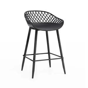 Kurv Kitchen Stool Black