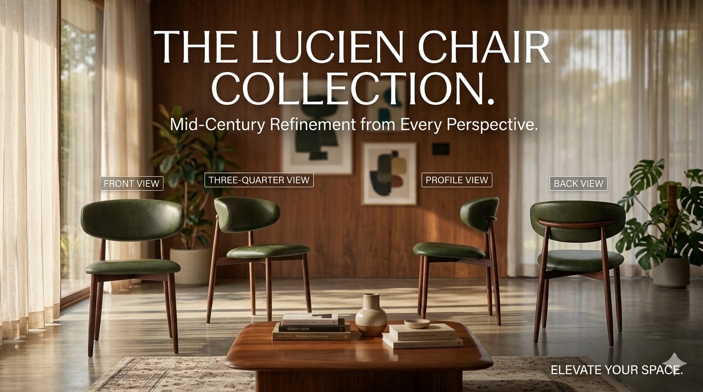 Lucien Dining Chair  PU Lifestyle